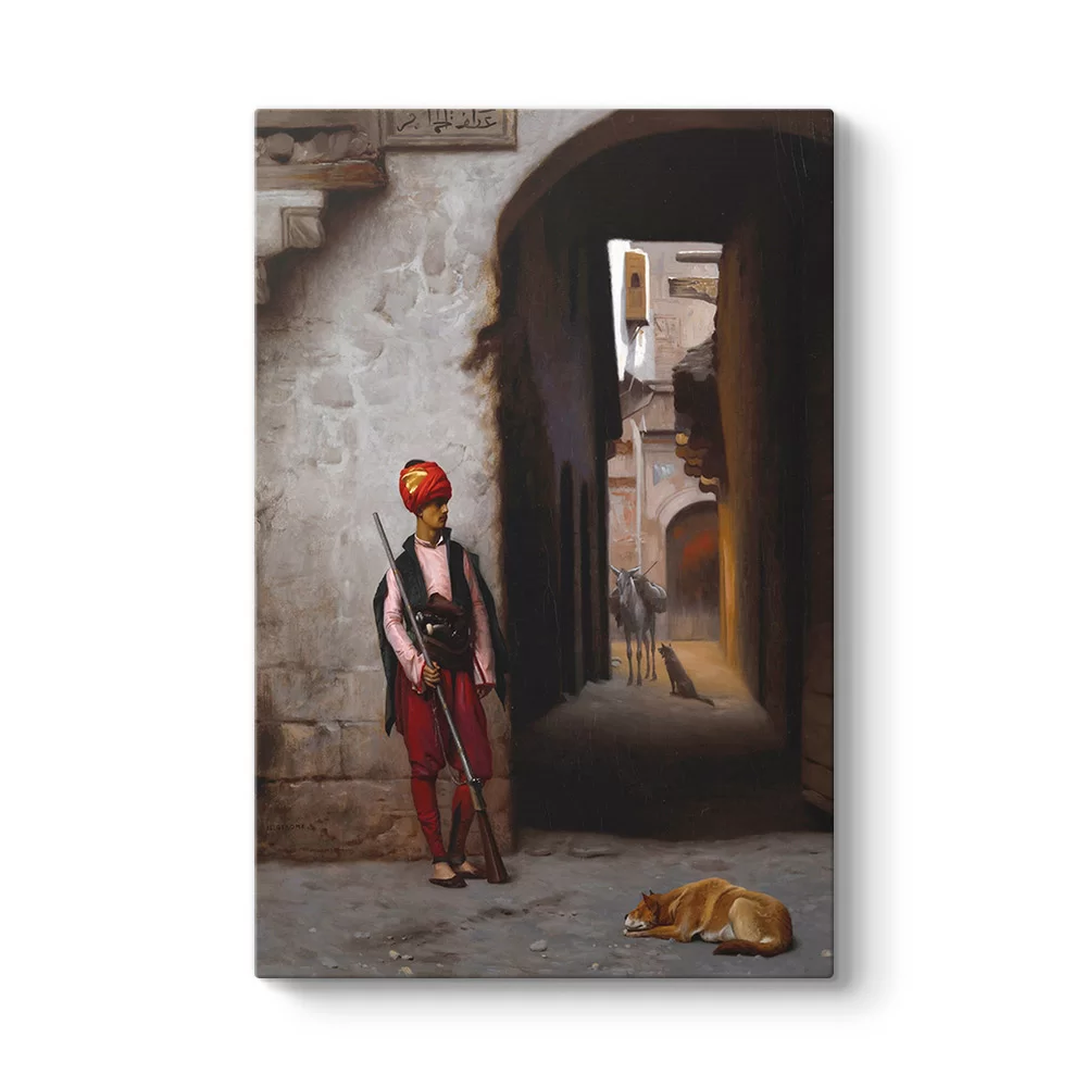 Jean Leon Gerome - The Guard Tablosu - Model 2